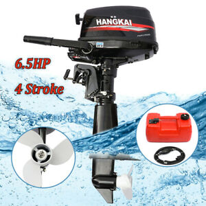 New ListingHANGKAI 6.5HP 4 Stroke Outboard Motor Marine Boat Engine W/Water Cooling CDI US