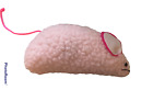 Vo-toys Catnip Fleece Pink Mouse Kicker Pounces Fuzzy 8
