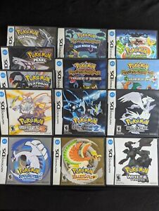 NDS - Authentic Pokemon Games DS & 3DS Nintendo Bulk Discounts! (PICK YOUR GAME)