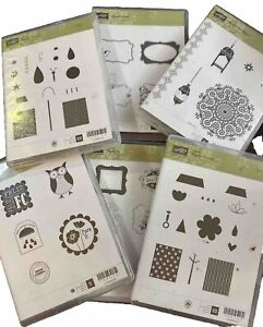 New ListingStampin' Up! Retired Rubber and Photopolymer Stamp Set Bundle