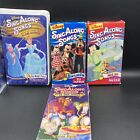 Disney Sing Along Songs VHS Lot of 4, It's A Small World, Honor To Us All