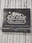 2020 Topps Chrome Black Baseball Hobby Box New Factory Sealed