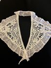 Vintage / Antique Valenciennes Lace Mesh Ladies Collar