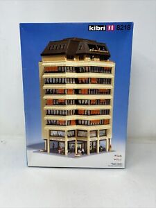 Kibri 8218 38218 HO Kit of High-rise bldg w shopping center penthouse flat W Box