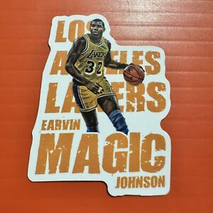 Magic Johnson STICKER Basketball Los Angeles Lakers NBA