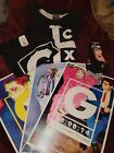 My Chemical Romance Lot! 6 ITEMS! 2 Shirts + 3 POSTERS + SOCKS Gerard Way Mikey