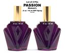 Lot of 2 PCs - PASSION Women's Perfume by Elizabeth Taylor .5 oz 15 ml EDT Spray