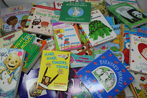 10 LBS of Childrens BABY TODDLER DAYCARE BOARD BOOKS Chunky Books *RANDOM MIX*