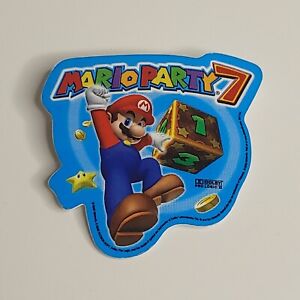 Mario Party 7 Nintendo Gamecube Pin Button Store Promo 2006