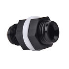 Cell Bulkhead Fitting 8AN To 8AN Aluminum Straight Fuel Cell Adapter Auto