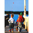 Avanti Press Boy & Girl Fishing Anniversary Card