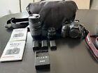 Canon EOS 6D 20.2MP Digital SLR Camera - Black With Lens Battery Packs And Bag