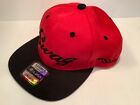 SWAG Hip-Hop Embroidered Snapback Adjustable Baseball Cap Hat RED/BLACK