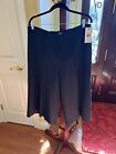 Lafayette 148 New York Ink-colored Gaucho Pants, Size 14. New With Tag
