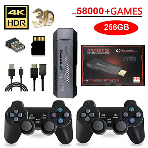 X2 Plus 256GB GD10 Pro 4K Game Stick - Retro Video Game Console, 50,000 Games