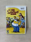 Simpsons Game, The - Original Nintendo Wii game Complete With Manual CIB