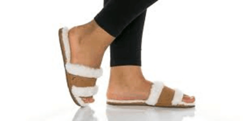 Koolaburra by UGG Women's Milo Peep-Toe Sandals - Natural 7M