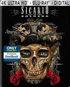 New Steelbook Sicario: Day Of The Soldado (4K / Blu-ray + Digital)