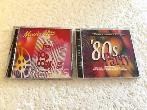 New ListingJust The Hits - Movie Hits + '80s Party 2-CD LOT