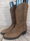 Guide Gear Men's Brown Leather Cowboy Western Boots Sz 10.5 M