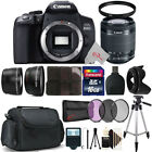 Canon EOS 850D / Rebel T8i DSLR Camera with Filter Accessory Bundle