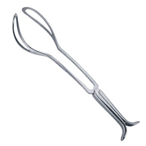 Piper Obstetrical Forceps, 17.5