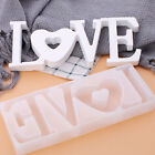 New ListingLOVE Letter Silicone Resin High Mirror Mold Jewelry Making Craft Casting Mould