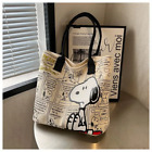 Canvas Bag Women High Capacity Bag Fashion Cartoon Snoopy Handbag Versatile One