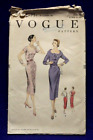 Vtg Vogue Sewing Pattern 8554 One Piece Dress & Jacket UNCUT Factory Folded 1955