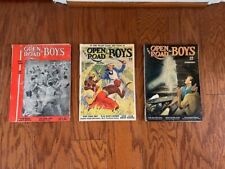 The Open Road for Boys Vintage Magazines (Lot of 3)