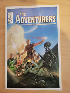Adventurers #1 VF or VF/NM early Peter Hsu Art Aircel Comics 1986 1st Print