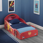 KID TODDLER BED Disney Pixar Cars Lightning Mcqueen