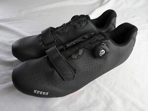 Speed Black Cycling Unisex Shoes Size 45