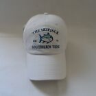 Southern Tide Big Iconic Fish Skipjack logo Adjustable Hat Ball Cap White L