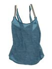 Adidas Women's Climatelite Performance X-Back Tank Top - Real Teal - Size L