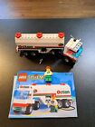 Vintage LEGO SYSTEM Town: Gas Transit (6594) Octan Truck With Minfigure & Manual
