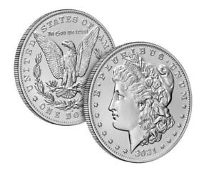 Morgan 2021 Silver Dollar with (S) Mint Mark **Presale** Limited Availability