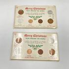TWO Sets Merry Christmas From Around The World 6 Coin Set Norway Finland Turkey