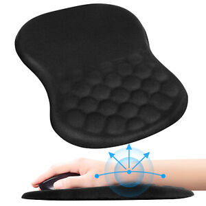 Mouse Pad Wrist Rest Support Ergonomic Comfort Mat Non-Slip Laptop Computer PC