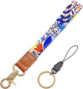 Wrist Lanyard Key Chain Holder for Women & Men Cool Wristlet Strap Keychain for