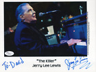 JERRY LEE LEWIS HAND SIGNED 8x10 PHOTO    TO DAVID     AMAZING POSE+RARE     JSA