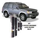 Toyota Land Cruiser 1998-2007 REAR & FRONT Shock Absorber Set Kit Genuine OEM OE
