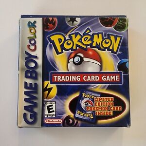 Pokemon Trading Card Game (Nintendo Game Boy Color) Video Game in Box + Manual