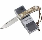 Miguel Nieto Campana Lockback Stag Handle Folding Knife Spear Point Blade
