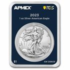 2023 1 oz Silver American Eagle Bu Coin MD Premier PCGS First Strike in TEP