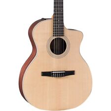 Taylor 214ce-N Grand Auditorium Nylon String Acoustic-Electric Guitar Natural