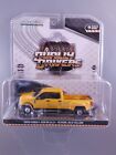 Greenlight 2019 Ford F-350 Dually - School Bus Yellow Pickup Truck 46090D 1:64
