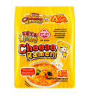 OTTOGI Korean Rich Savory Creamy Cheese Instant Ramen Noodle Soup, 4 Bags, 444g