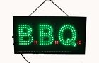 BBQ Sign Barbeque LED Sign BBQ Window Sign Hanging BBQ Signboard Light Box