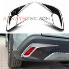 Rear Fog Light Cover Trim Accessories For Toyota Corolla Cross 2022-2024 Chrome (For: Toyota Corolla Cross)